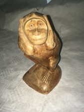 Hear No Evil - wooden carved