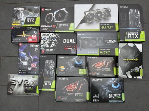 Graphics card boxes - card, bundle
