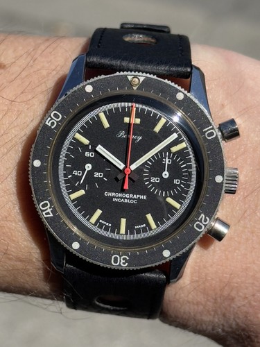 Rare berney chronograph type - berney,