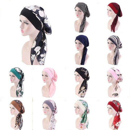 Women stretch bonnet - stretch, turban