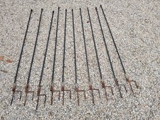 Chicken Poultry Fencing Poles Set of 10 by OMLET