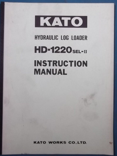Kato 1220sel log - log, loader