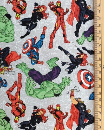 Avengers fabric 100 cotton - 100%,