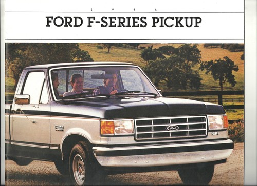 1988 ford series pickup - 1988, f-series