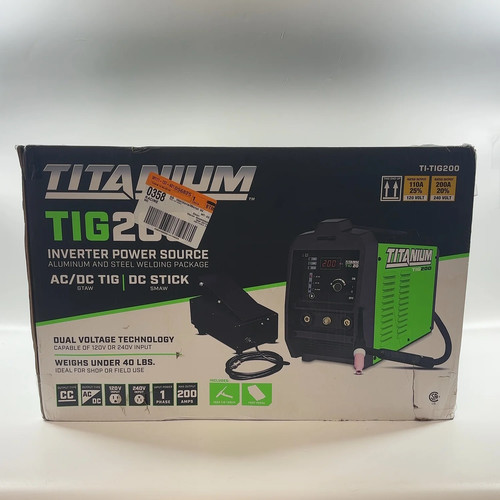 Titanium tig 200 dc - titanium,