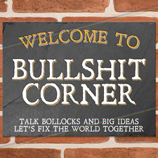BULLSHIT CORNER Funny Metal