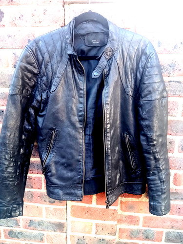 Zara man mens black leather - mens,