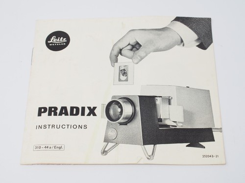 Leitz pradix slide projector - leitz,
