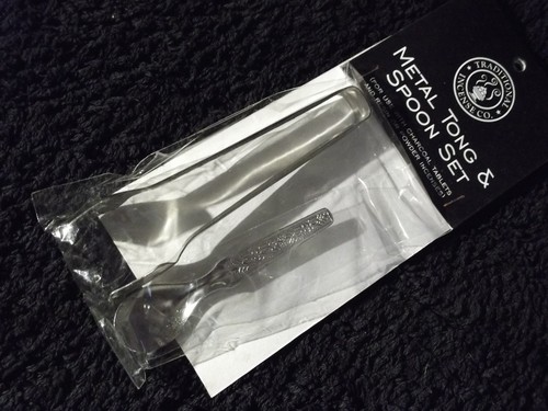 Handy metal tong - spoon, set