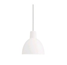 Louis Poulsen ToldBod 120 Pendant Ceiling Light G9 Base White Aluminium 
