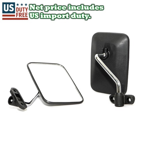Rear view door mirror - door, lh