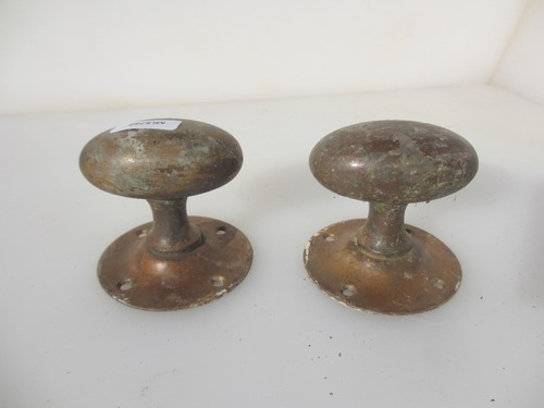 Victorian brass door knobs - victorian,