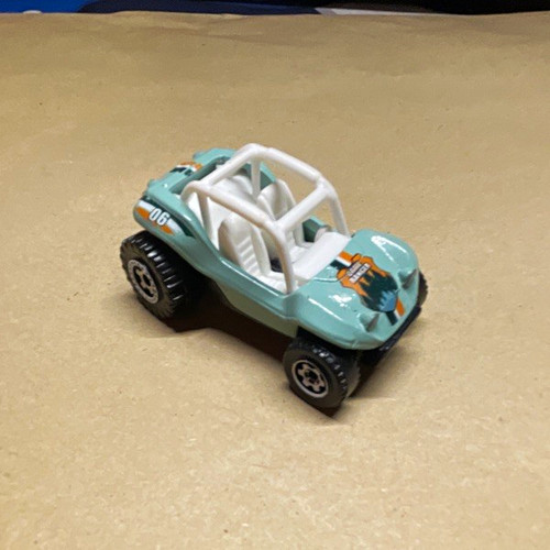 Light blue white black - blue/white/black, diecast