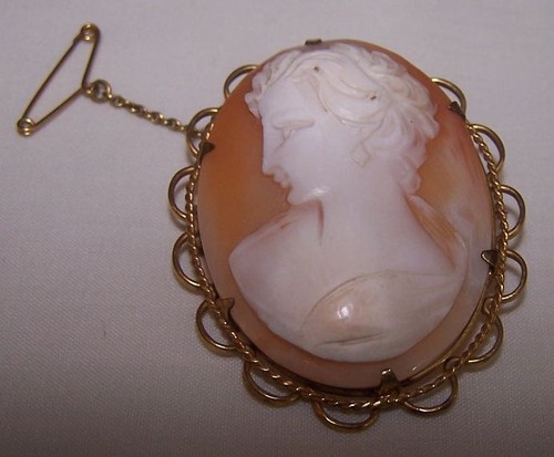 Vintage rolled gold shell - vintage,