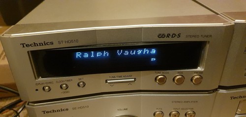 Technics stereo tuner hd510 - stereo, st-hd510