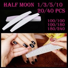 Nail Files Professional Manicure Pedicure Kit Double Sided Acrylic Gel Nails Art