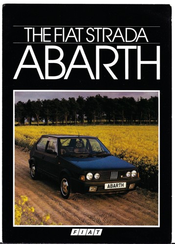 Fiat strada abarth - abarth, 1984