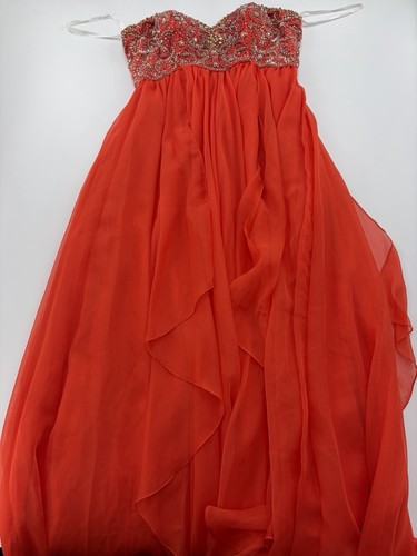 Sherri hill strapless beaded - hill,