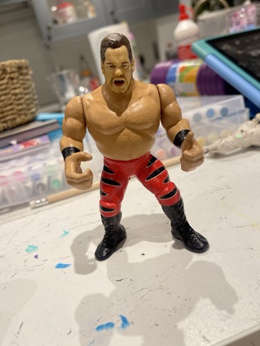 Wwf wwe hasbro custom chris - wwf,