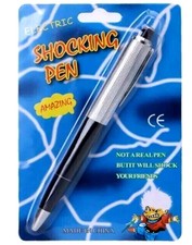 Electric Shock Pen Prank Gag Toy – Funny Joke Novelty Gift for Adults/Kids