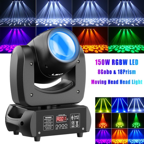 150w 8gobo 18prism - 150w, rgbw