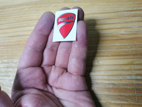 Ducati small logo - front, wheel