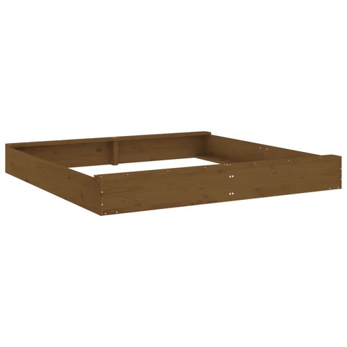 Sandbox with seats outdoor - with,