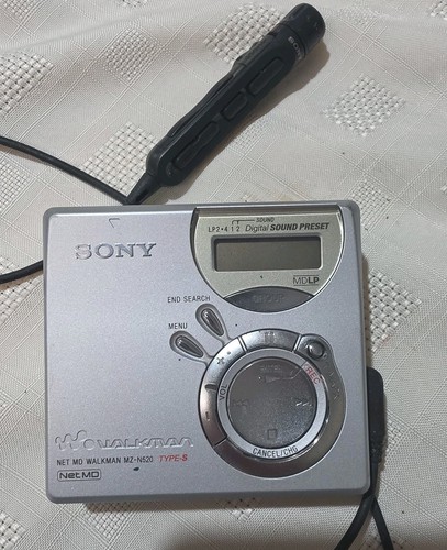Sony n520 minidisc - sony, mz-n520