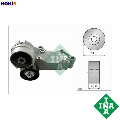 Tensioner lever vribbed belt - lever,