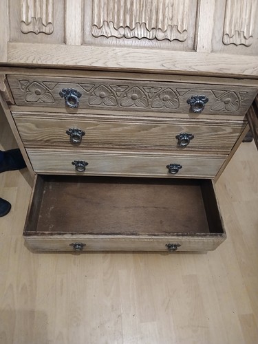 Woodbros bureau golden oak - golden,
