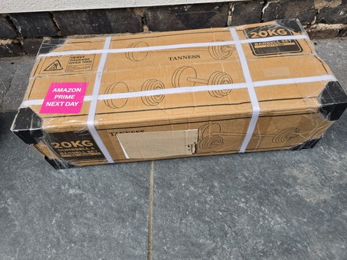 Tanness 20kg dumbell barbell - dumbell, &