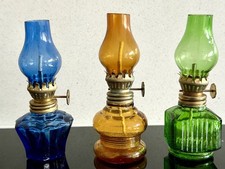 Miniature Vintage Oil Lamp