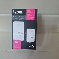 Plug In Wireless Kinetic Door Bell Chime Kit Byron DBY-23442BS