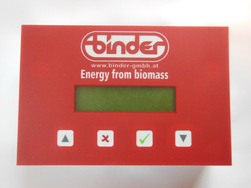 Binder biomass boiler control - boiler,