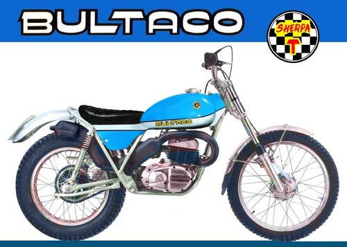 Bultaco sherpa seat new - sherpa,