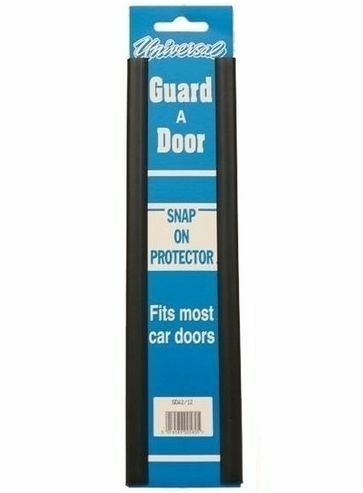 Pair black door guard - door,