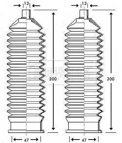 Genuine borg beck front - &,