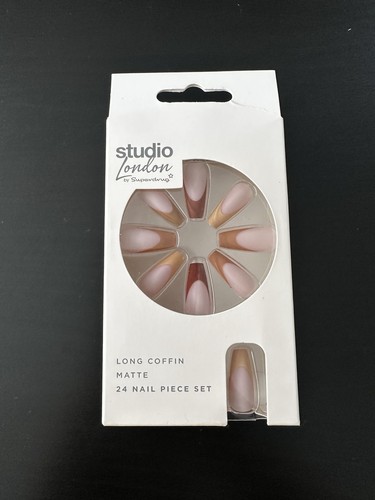 Long coffin matte neutral - long,