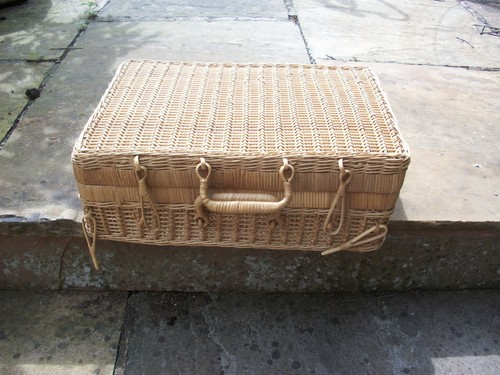 Vintage wicker picnic - wicker,