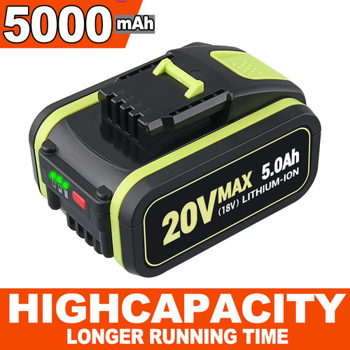 0ah for worx powershare 20v - 5.0ah,