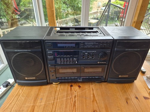 Hitachi vintage boom - vintage, box