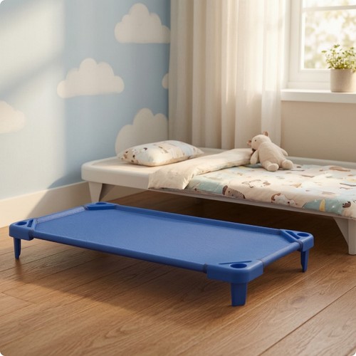 Daycare cot space saving - cot, space-saving