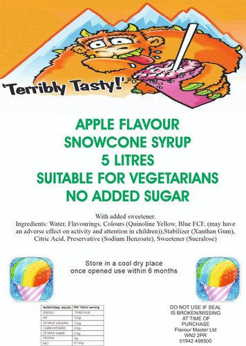 Terribly tasty snow - tasty,