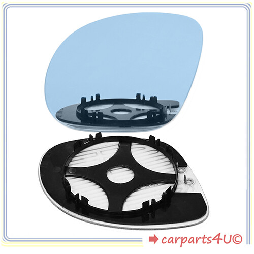 Mirror glass with plate for - with,