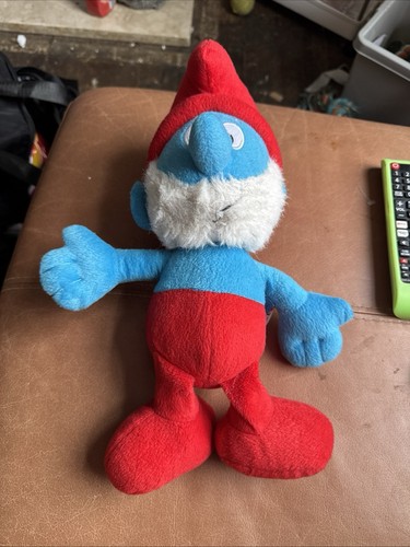 Vintage papa smurf - vintage, plush