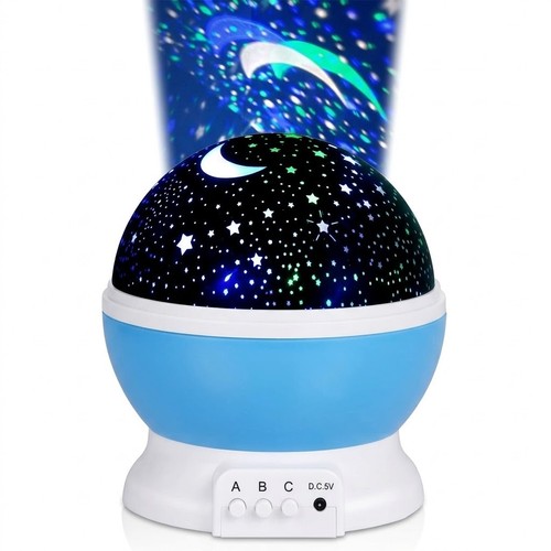 Rotating led star moon sky - led,