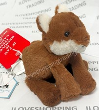 AUTHENTIC JELLYCAT RETIRED FLUFFY COLLECTABLE TINY SMUDGE FOX SOFT PLUSH TOY NEW