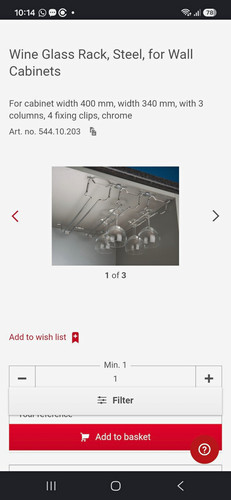 Wine glass rack steel - steel, chrome