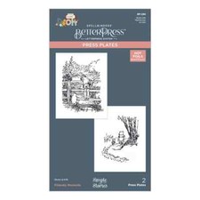 Spellbinders Friendly Moments Press Plates from the Say Cheese Classic Pooh Coll