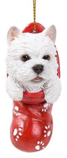 West Highland Terrier Westie 3D Christmas Tree Decoration/Ornament Stocking Gift